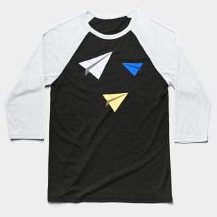 Paper Airplanes Baseball T-Shirt